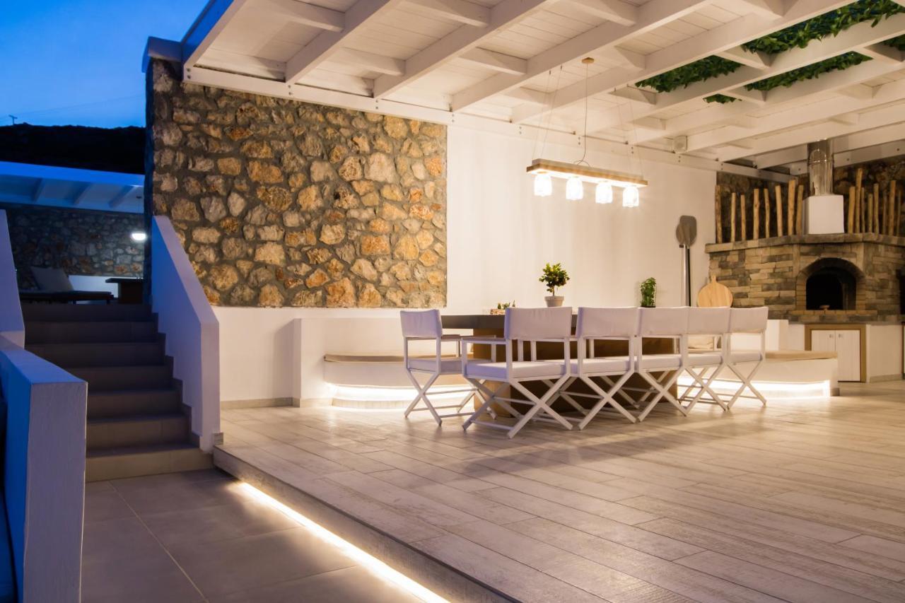 Theros Luxury Villas Damatria Екстериор снимка
