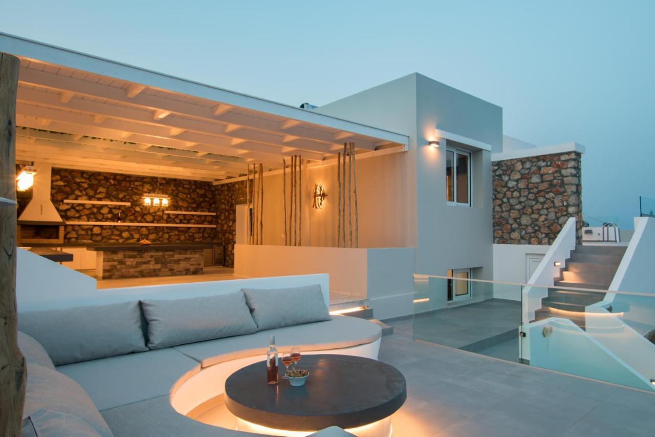 Theros Luxury Villas Damatria Екстериор снимка